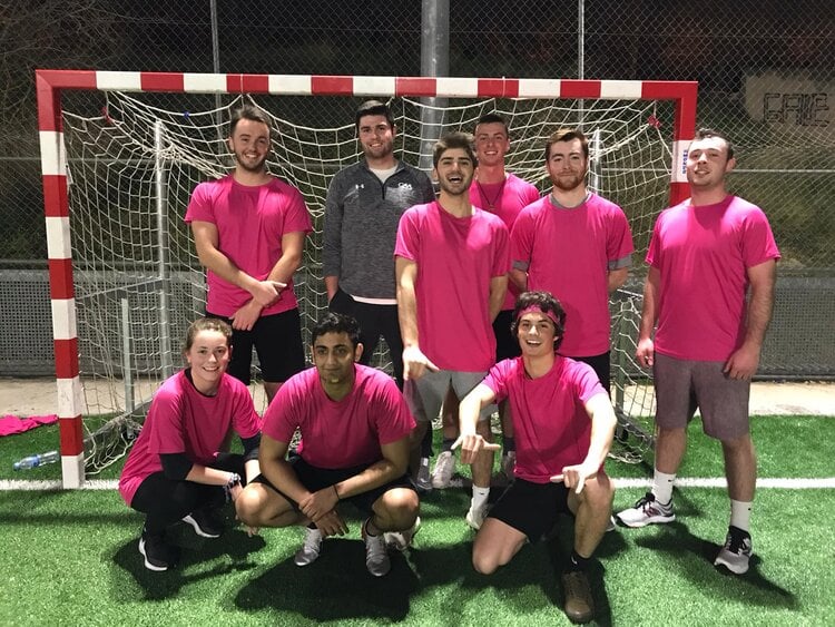 <span>Join an intramural soccer team</span>