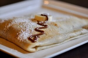 Devour freshly made crepes in endless flavor variations both sweet and savory